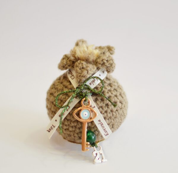 Πλεκτό Ρόδι Ευχές