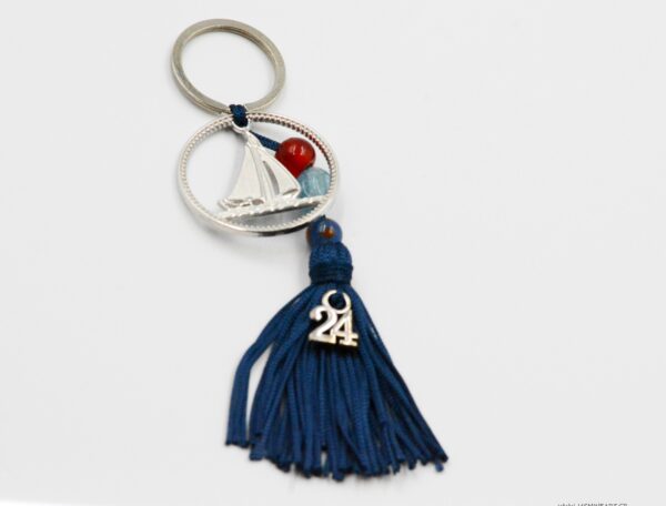 Γούρι Μπρελόκ Καράβι 24