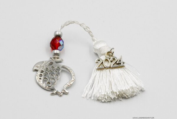 Γούρι Ρόδι με Φούντα 24